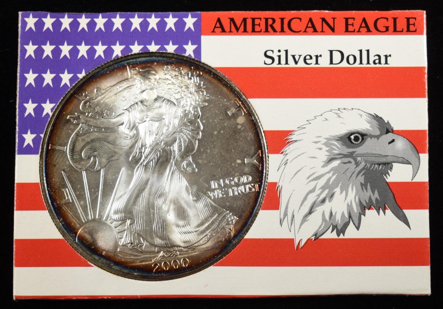 2000 AMERICAN SILVER EAGLE