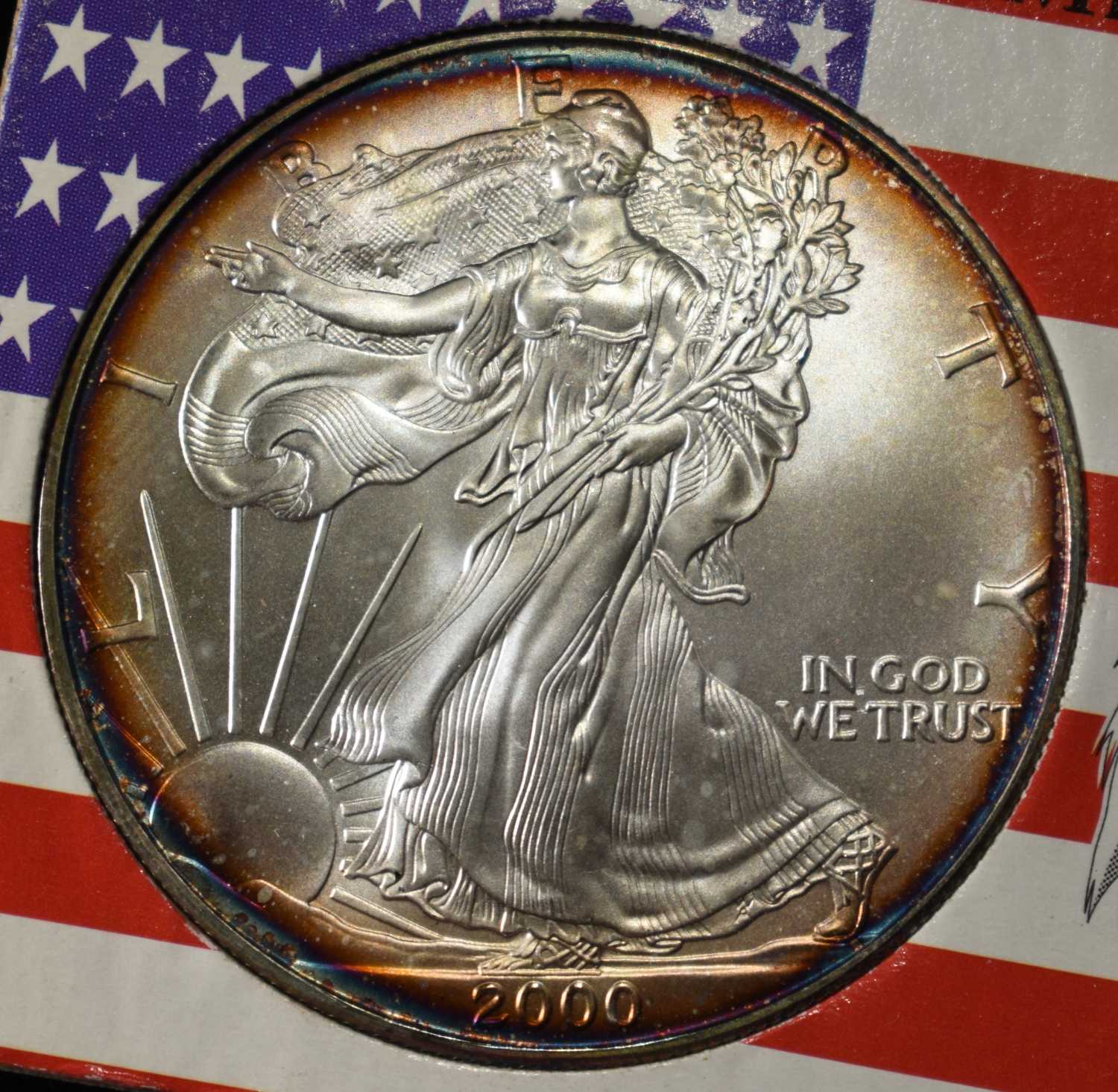 2000 AMERICAN SILVER EAGLE