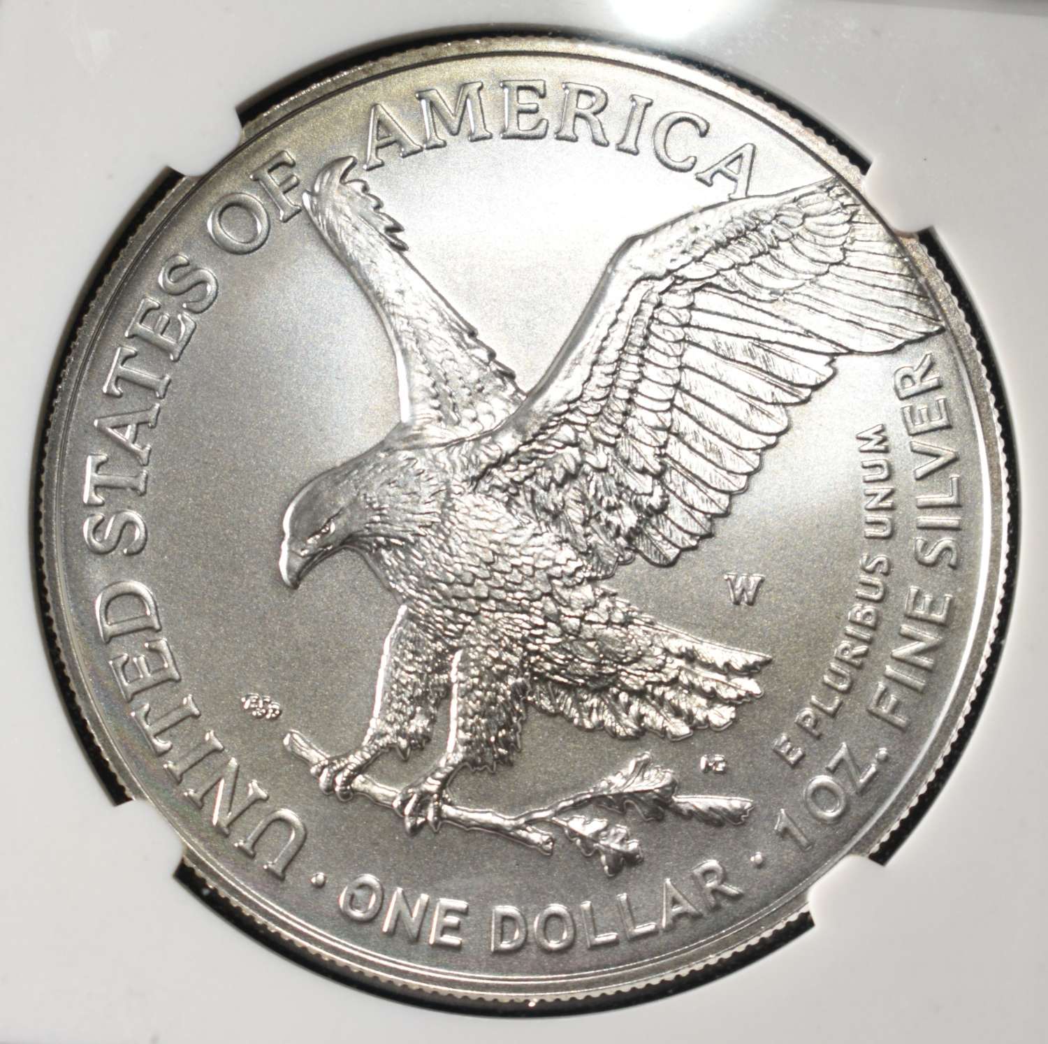 2023-W AMERICAN SILVER EAGLE NGC MS70 BURNISHED