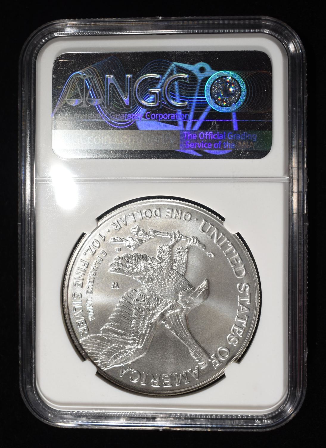 2023-W AMERICAN SILVER EAGLE NGC MS70 BURNISHED