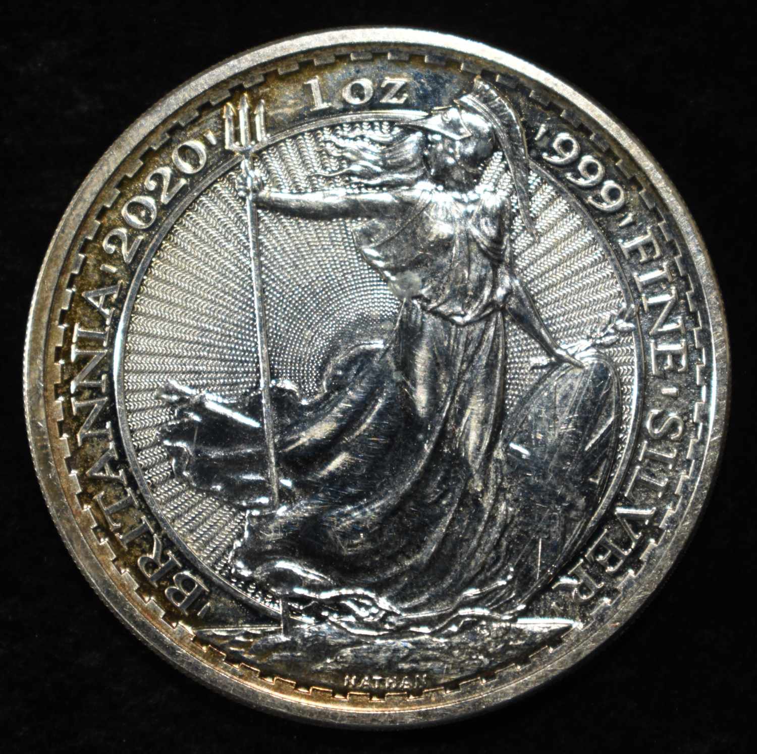 BRITANNIA 1 OZ .999 SILVER ROUND