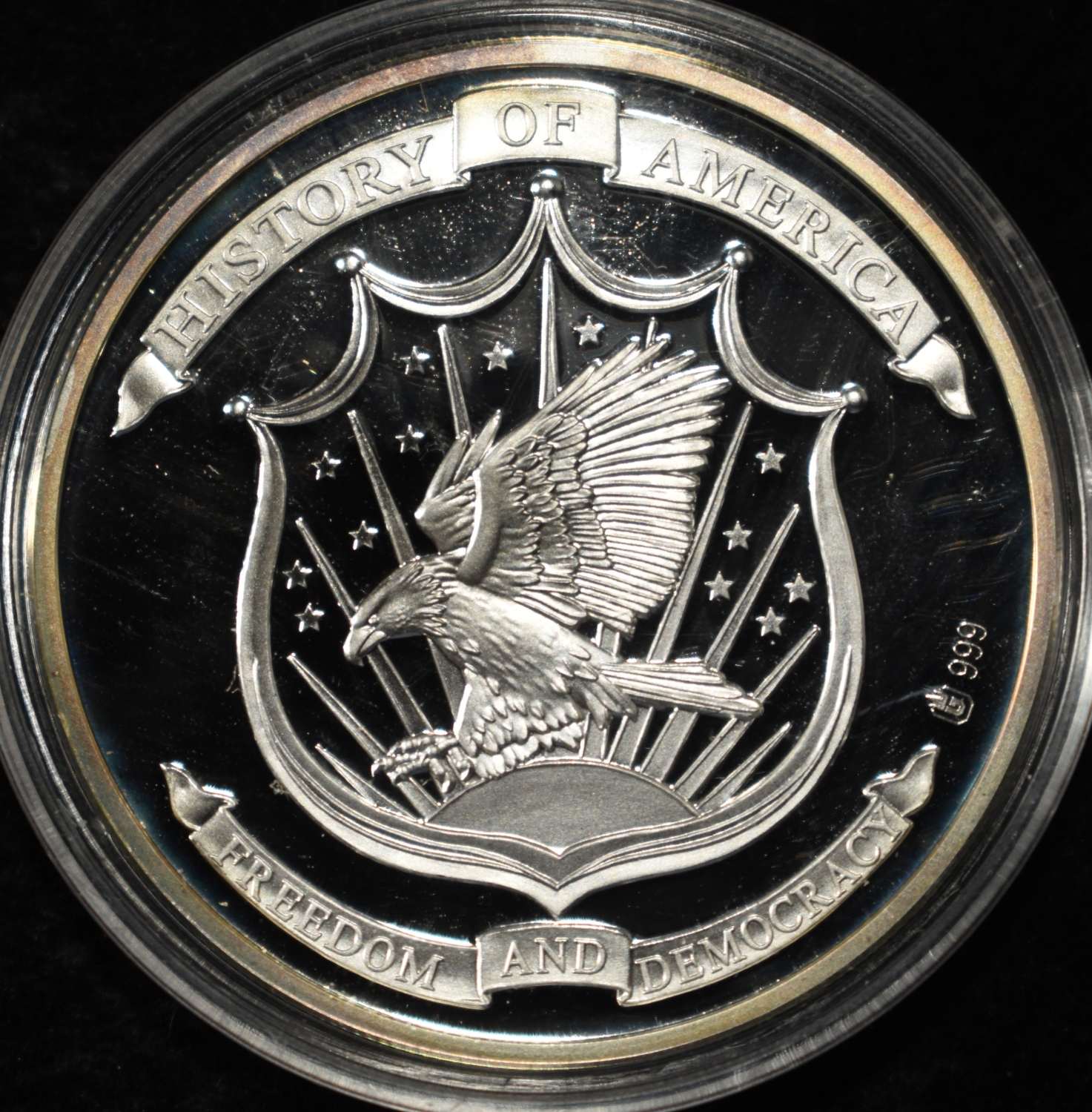 JULY 4TH, 1776 APPROX 0.64 OZ .999 SILVER