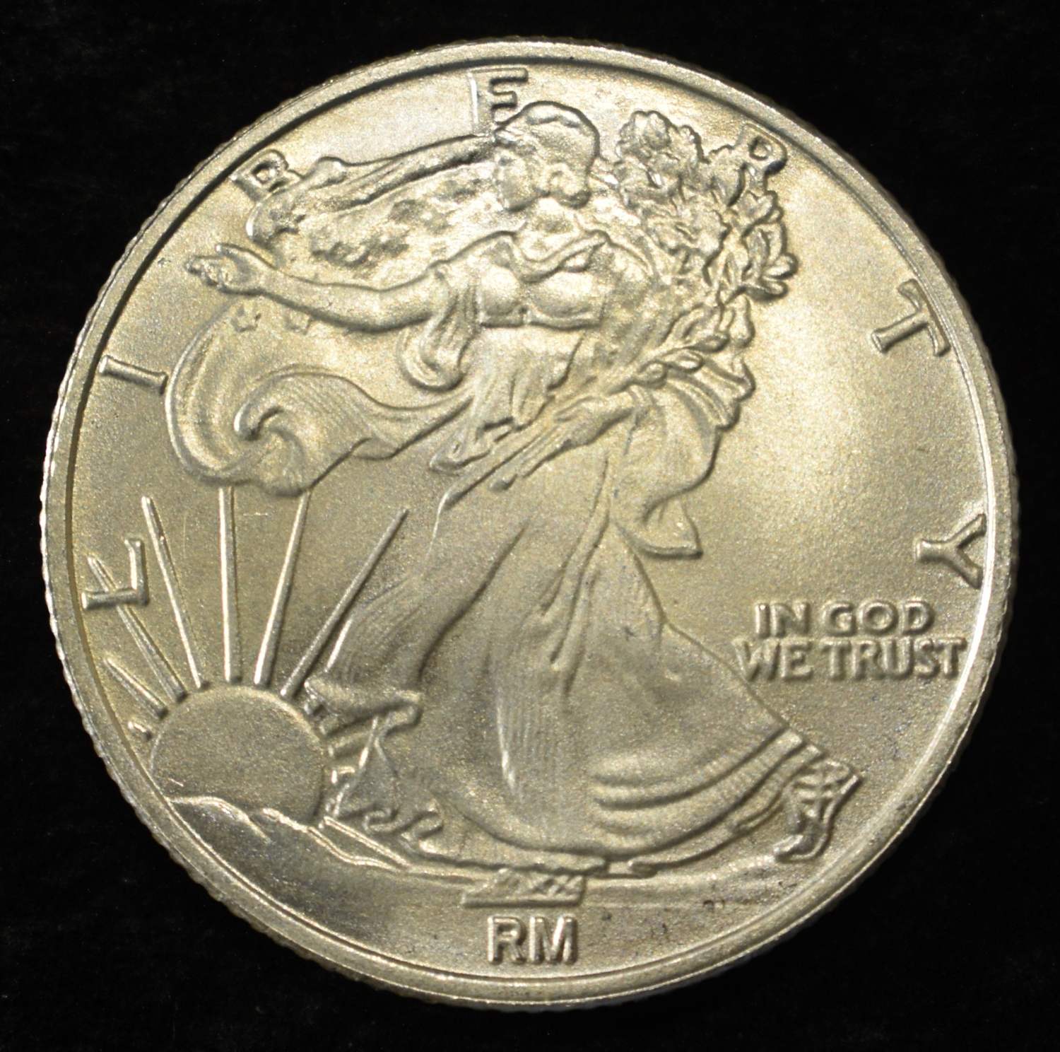 1/2 OZ .999 SILVER ROUND