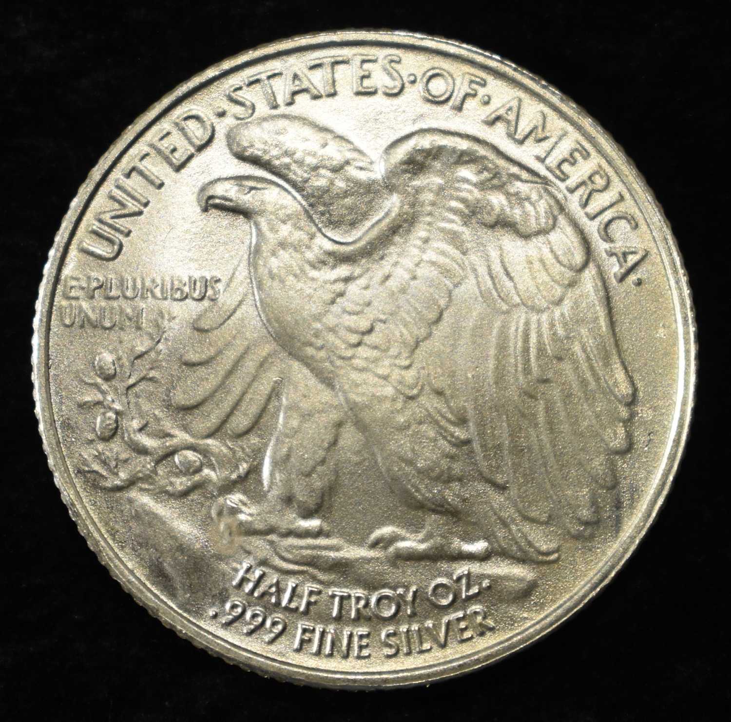 1/2 OZ .999 SILVER ROUND