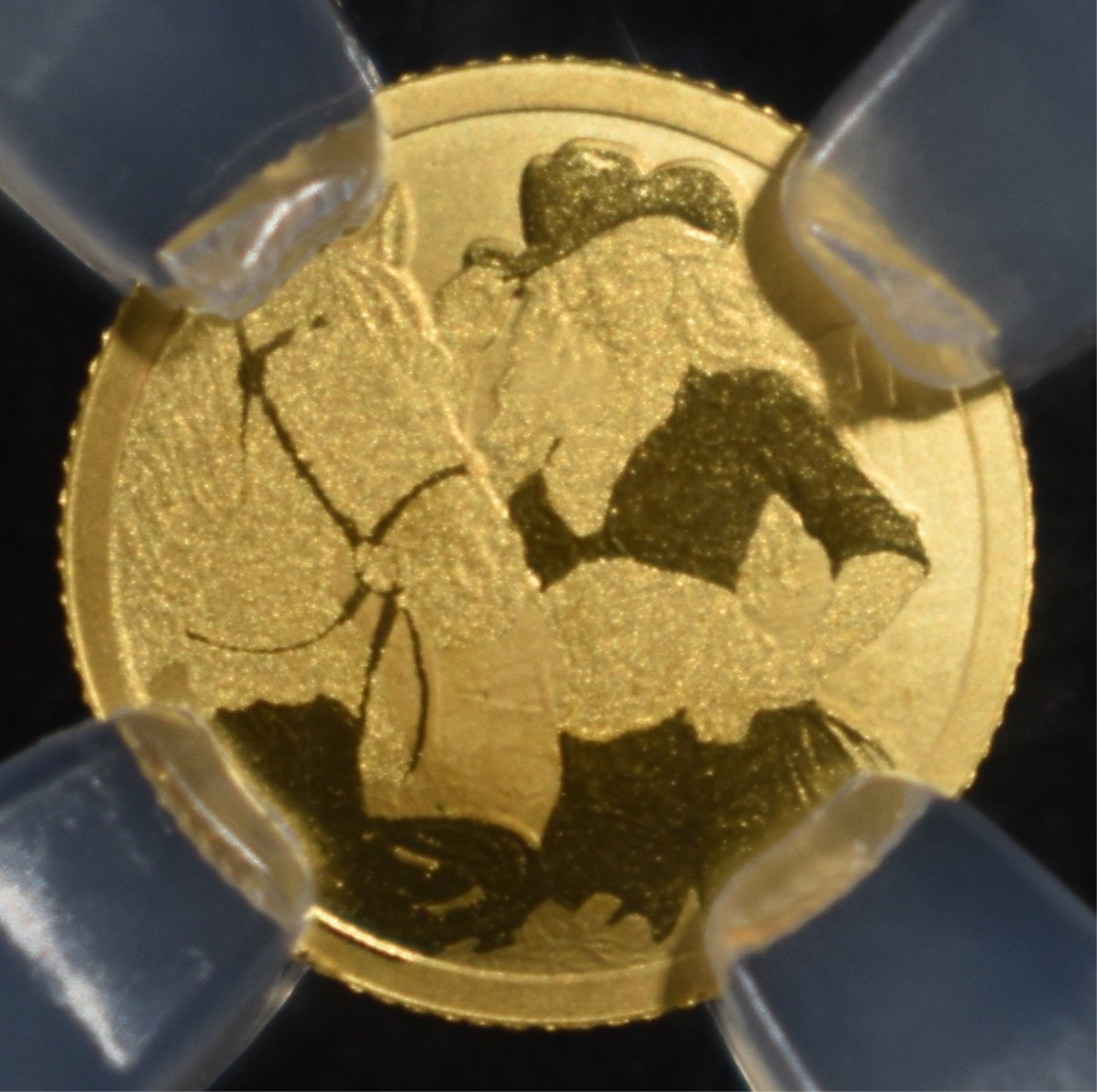 2026 $1 NIUE GOLD COWGIRL NGC ENHANCED REV PF70