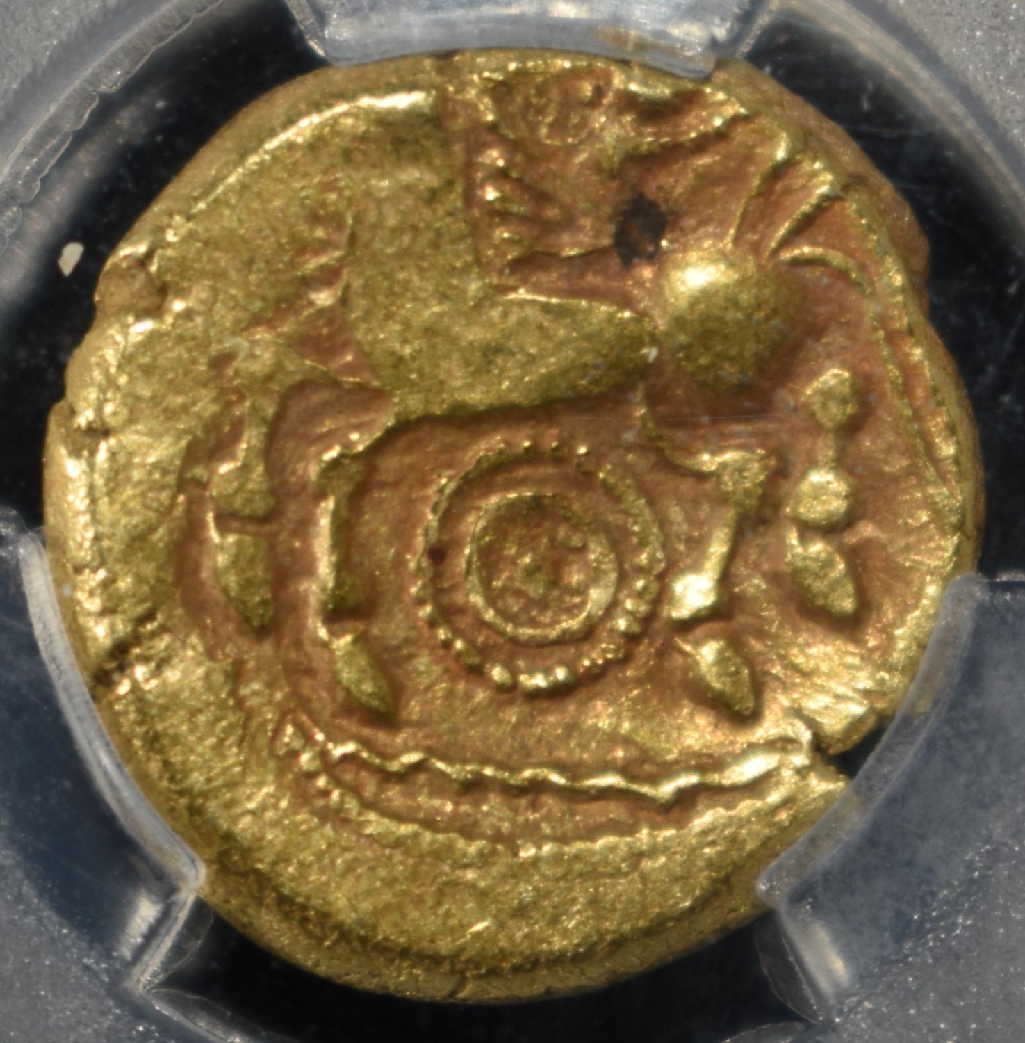 c.80-50 BC GOLD AV STATER PNC CH XF