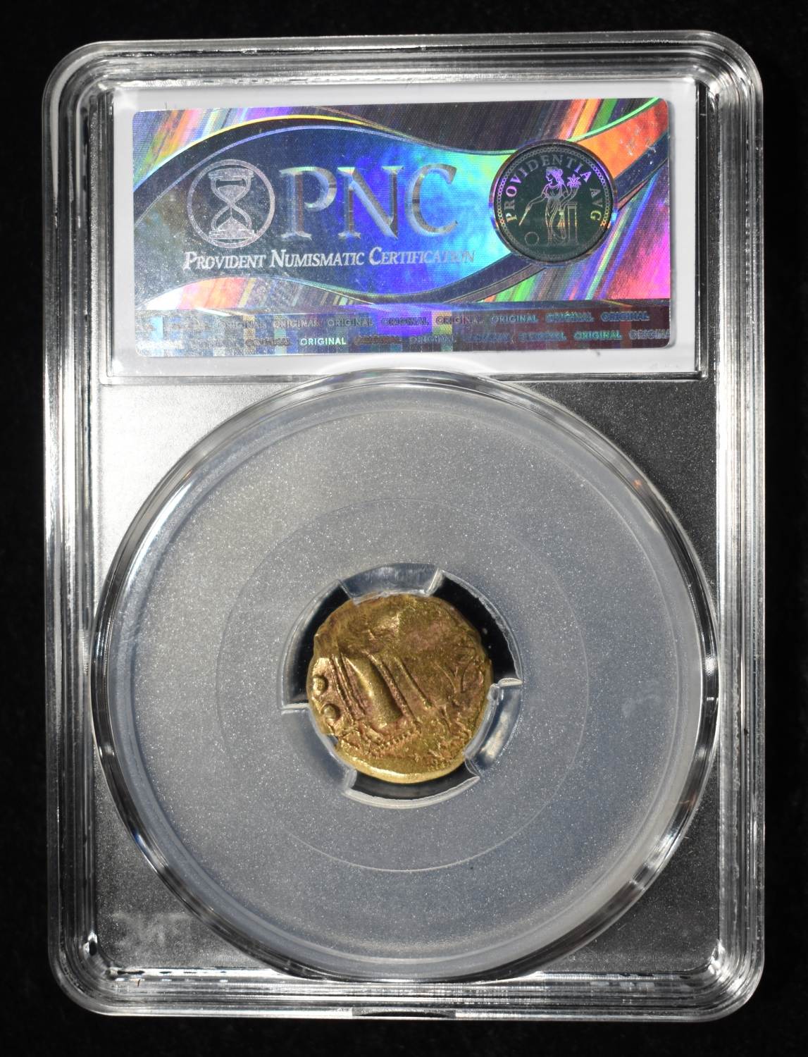 c.80-50 BC GOLD AV STATER PNC CH XF