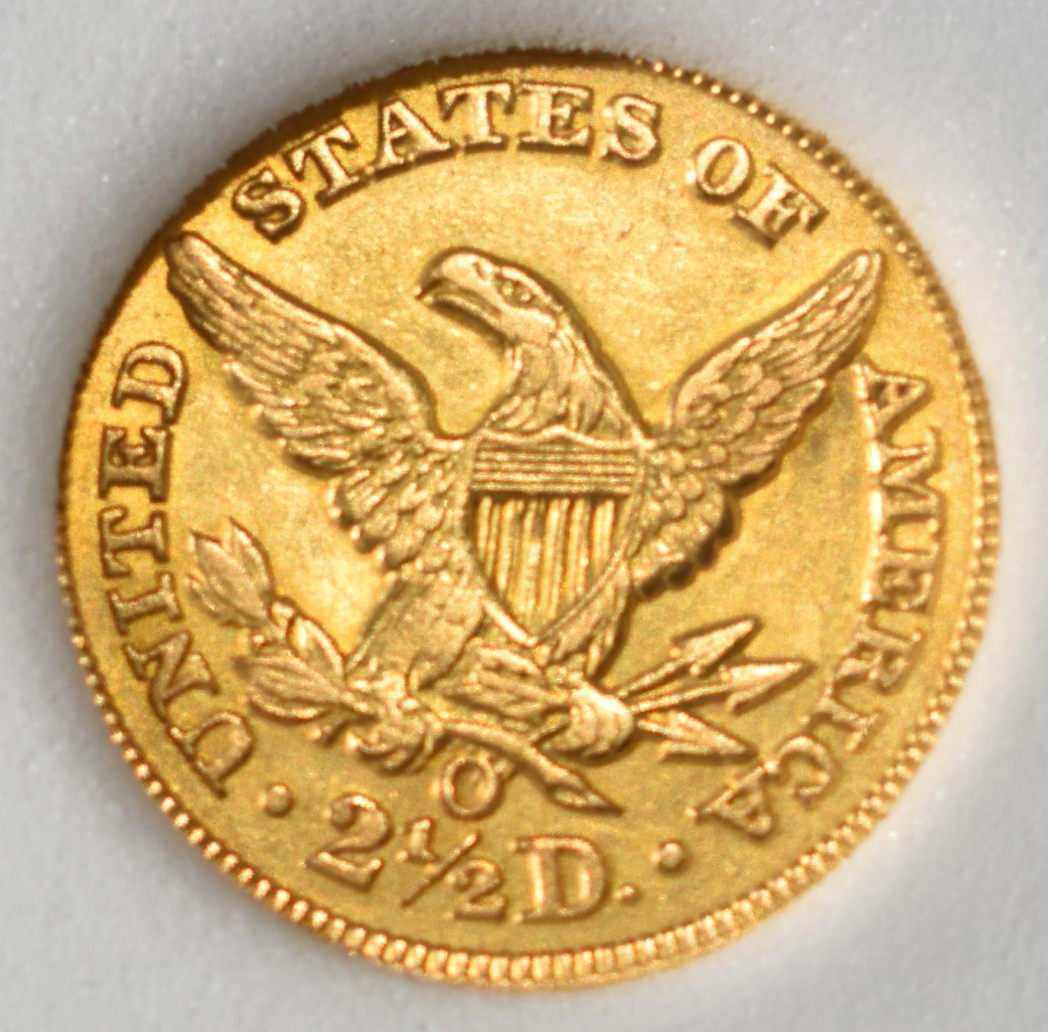 1851-O $2.50 LIBERTY GOLD PCI BU