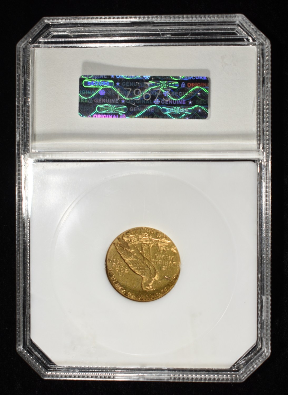 1911-D $2.50 INDIAN GOLD PCI STRONG D BU