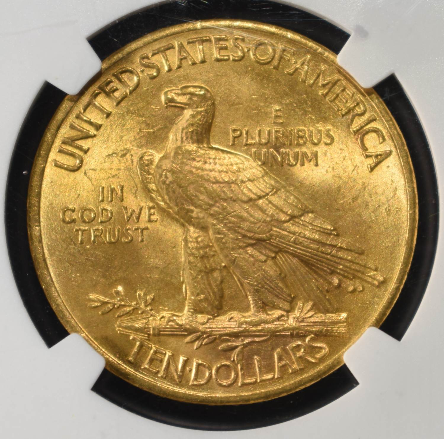 1932 $10 GOLD INDIAN NGC MS-61