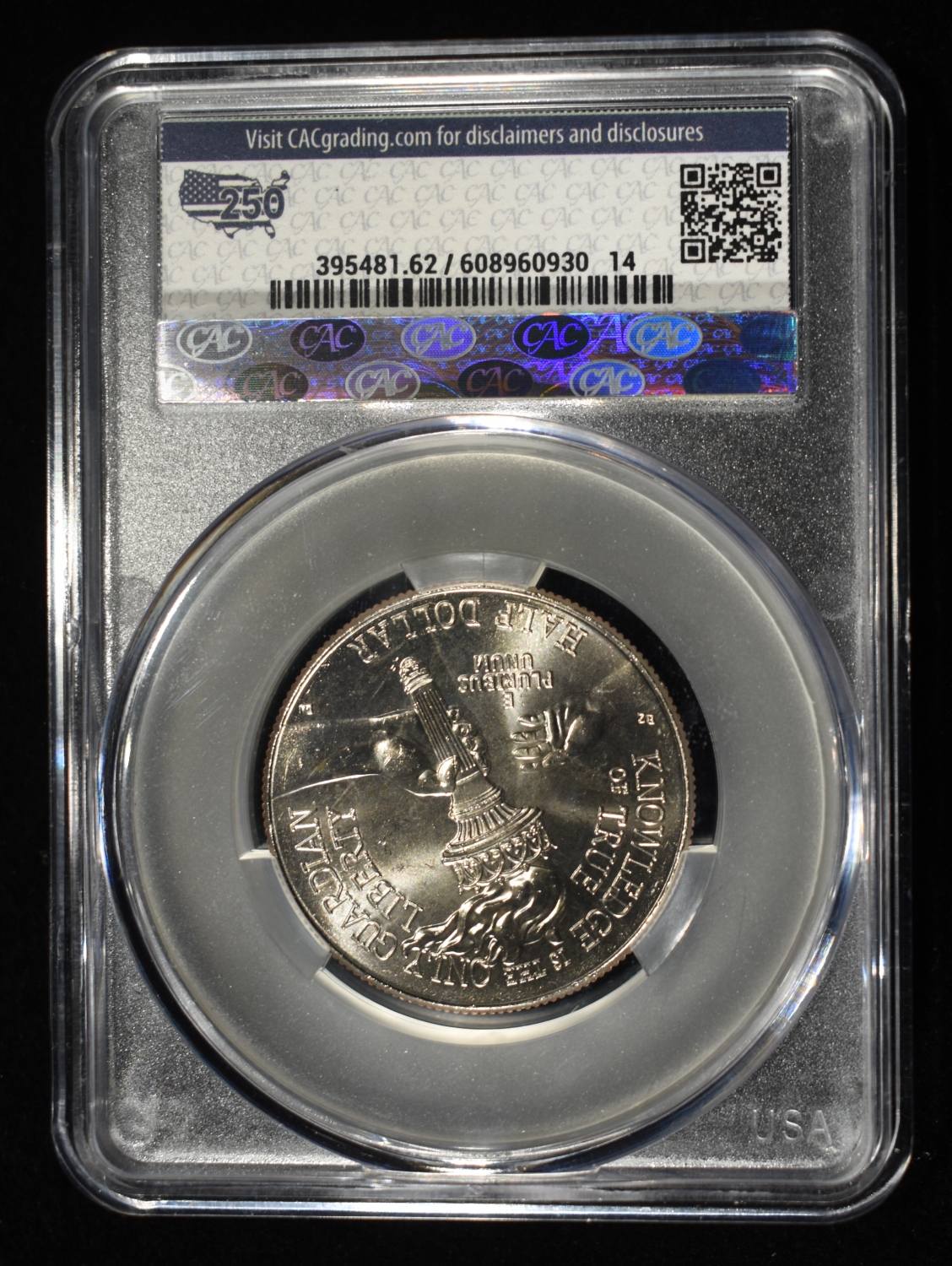 1776-2026-P 50C ENDURING LIBERTY CAC MS62