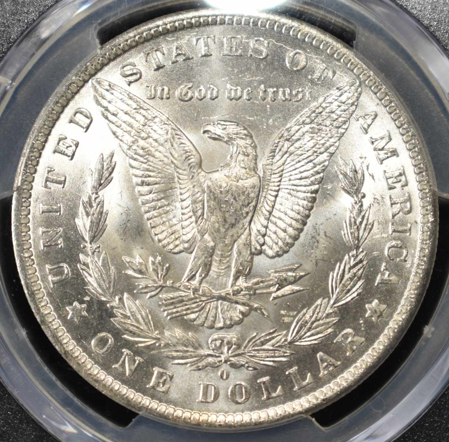 1884-O MORGAN DOLLAR PCGS MS63