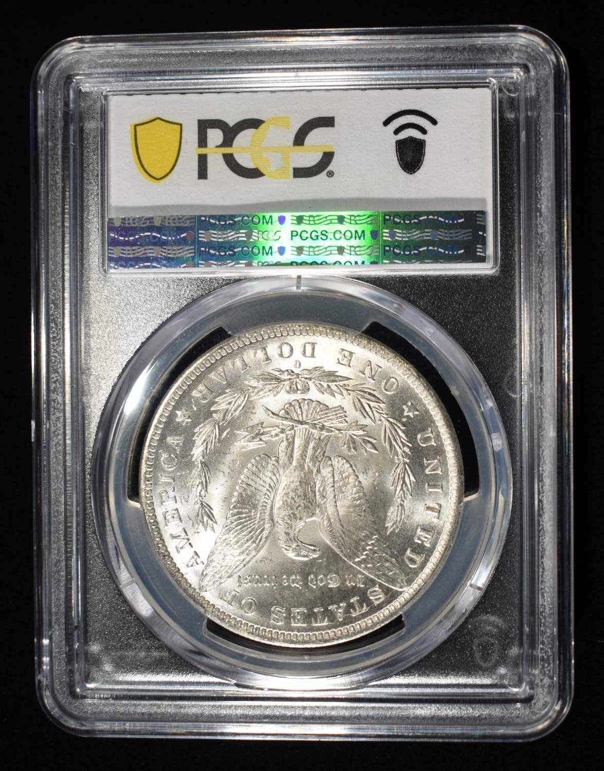 1884-O MORGAN DOLLAR PCGS MS63