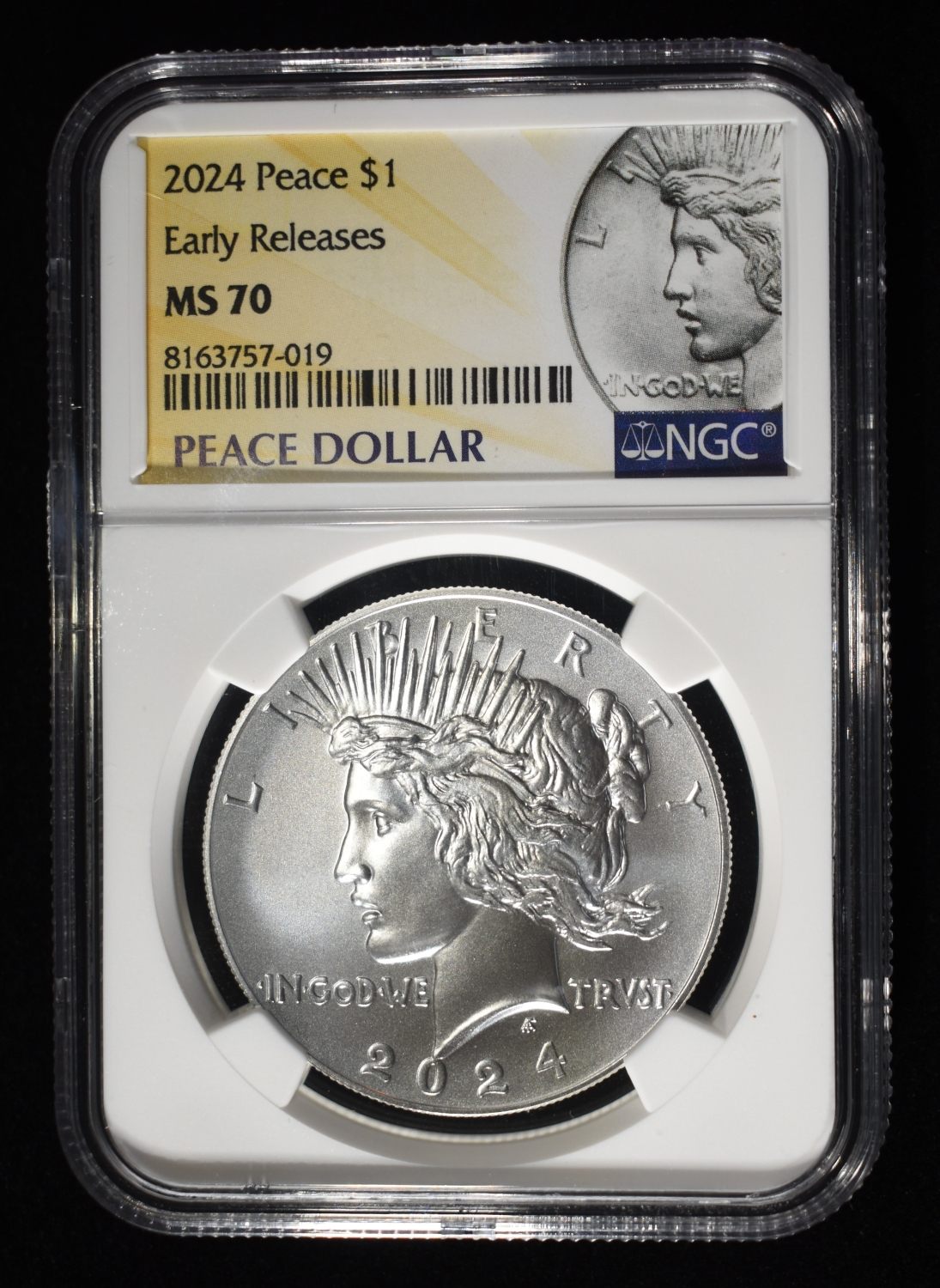 2024 Peace Dollar Ngc ms70 Early Releases