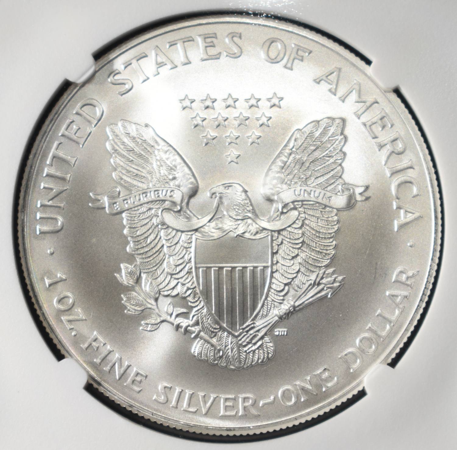 2002 AMERICAN SILVER EAGLE NGC MS69