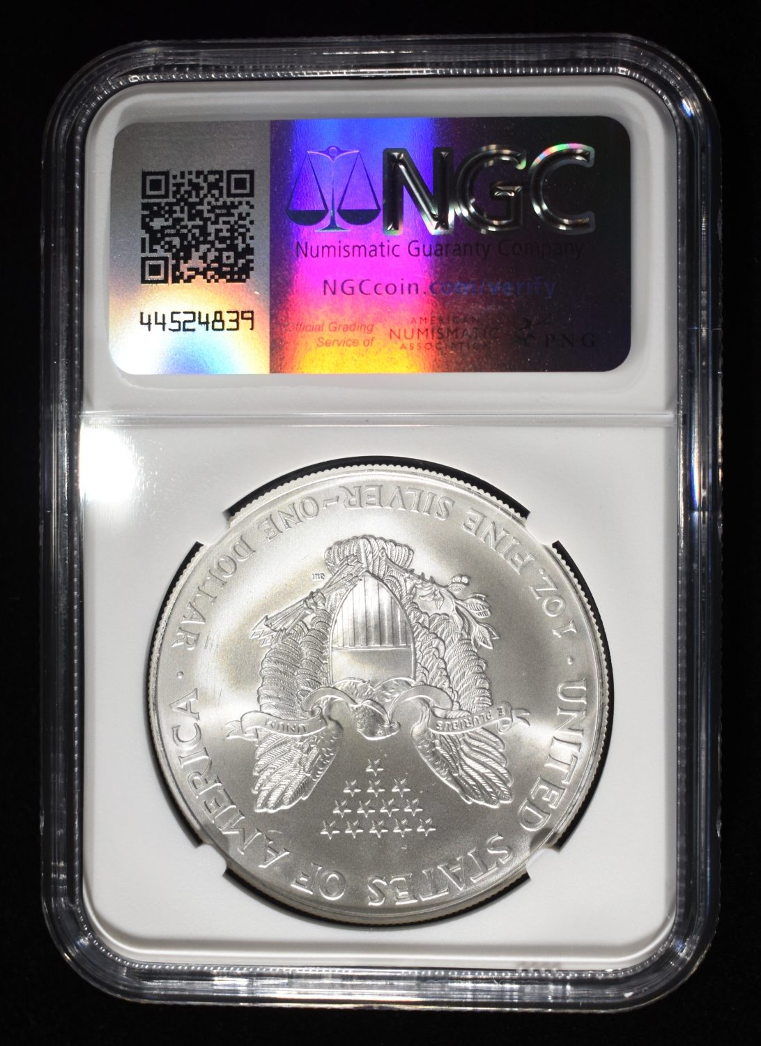 2002 AMERICAN SILVER EAGLE NGC MS69
