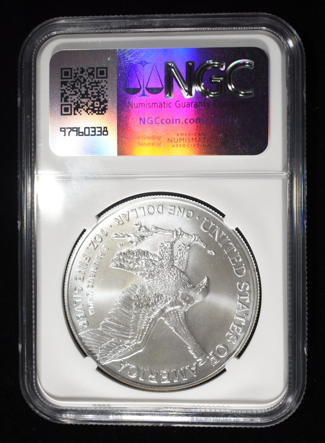 2025 AMERICAN SILVER EAGLE NGC MS69