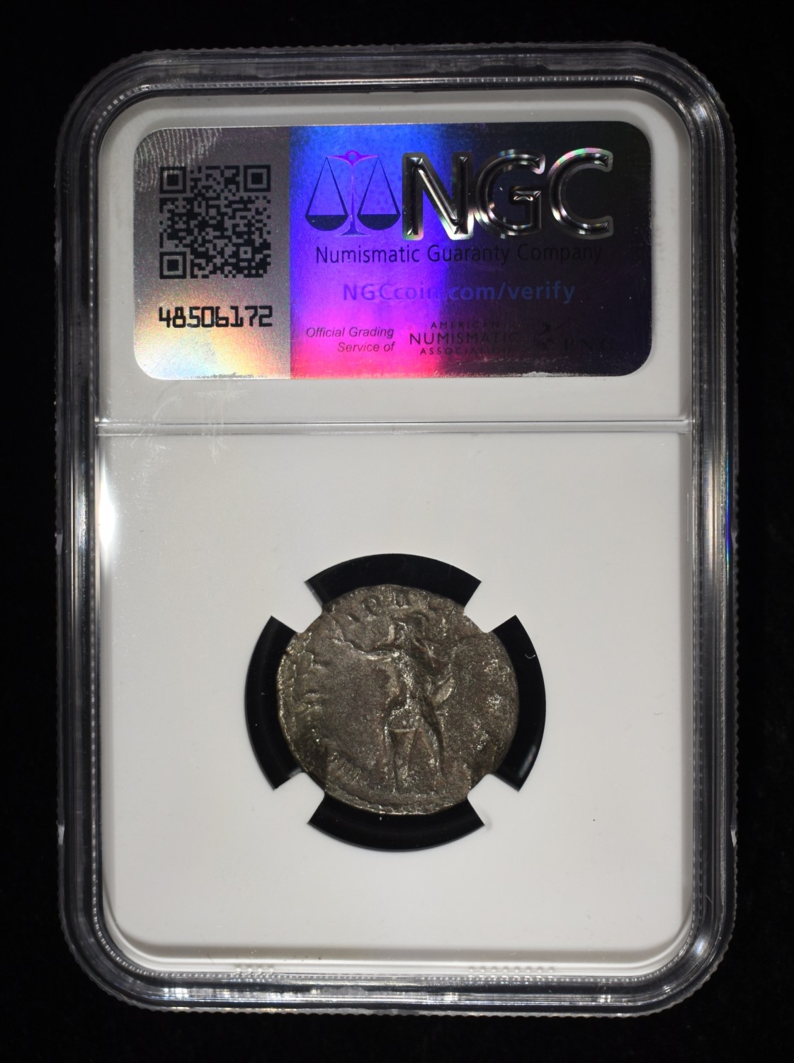 AD 253-268 GALLIENUS BI DOUBLE-DENARIUS NGC VF
