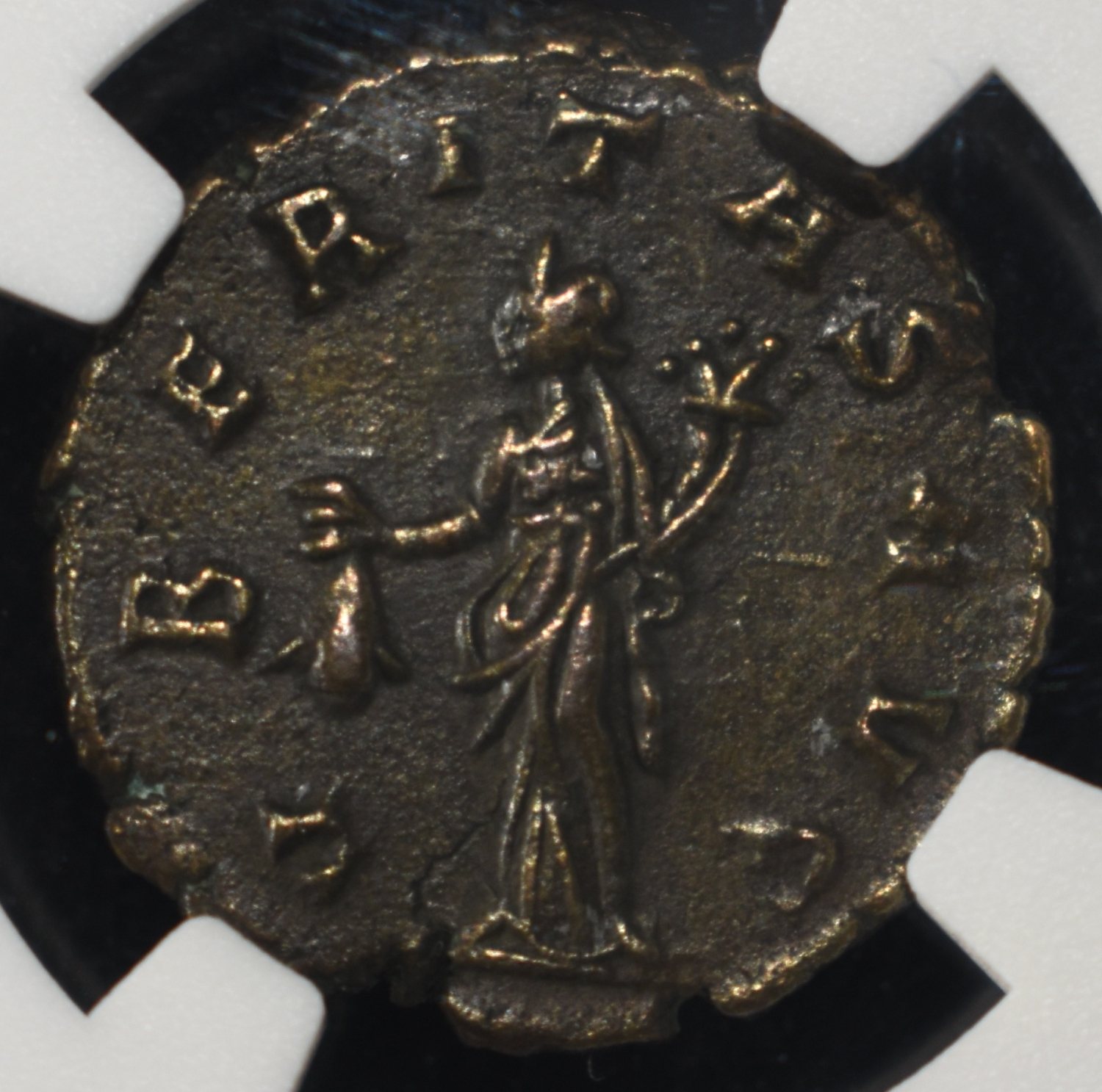 CLAUDIUS II, AD 268-270 NGC XF