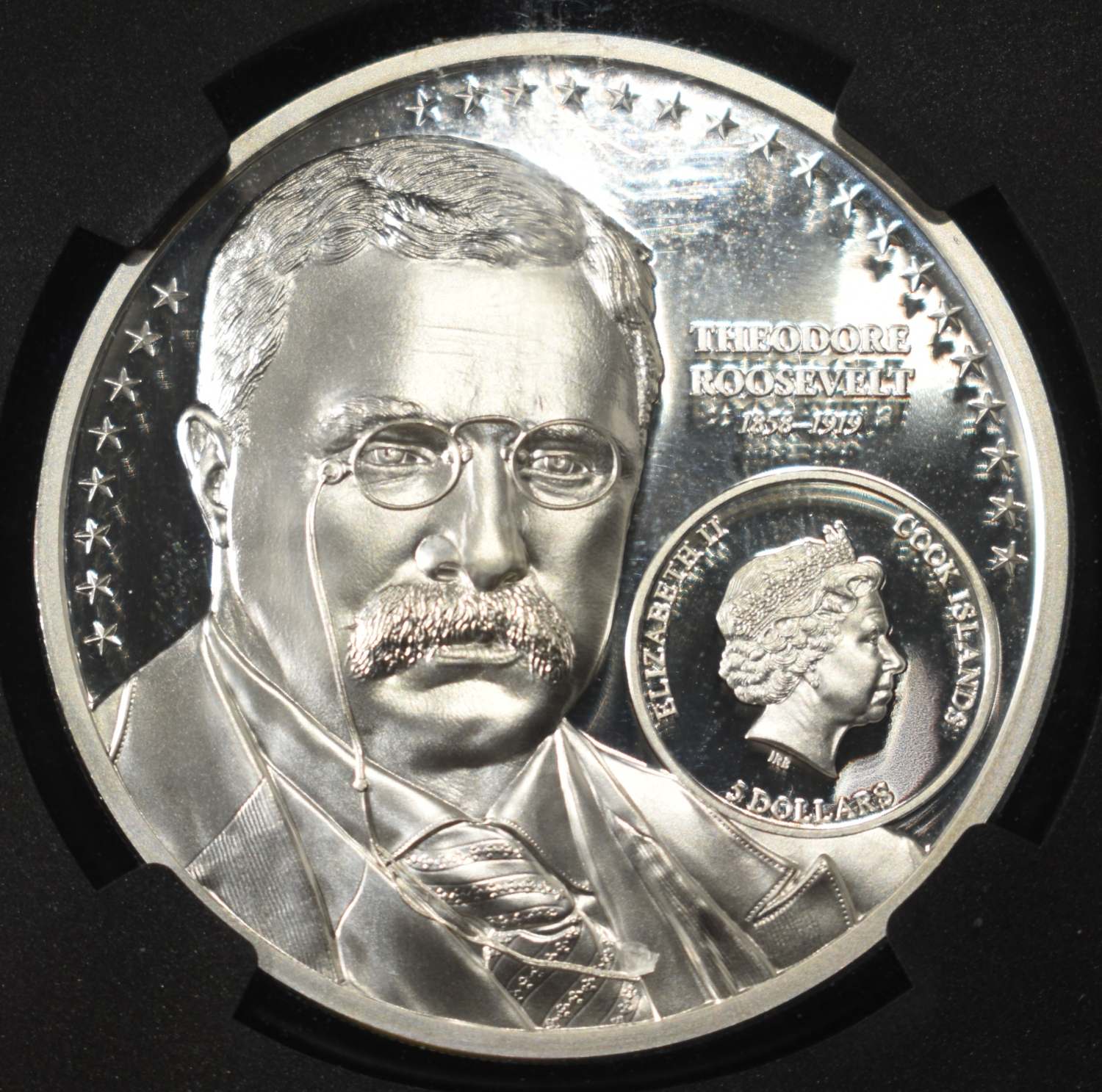 2022 COOK ISLANDS ROOSEVELT NGC PF70 ULTRA CAMEO