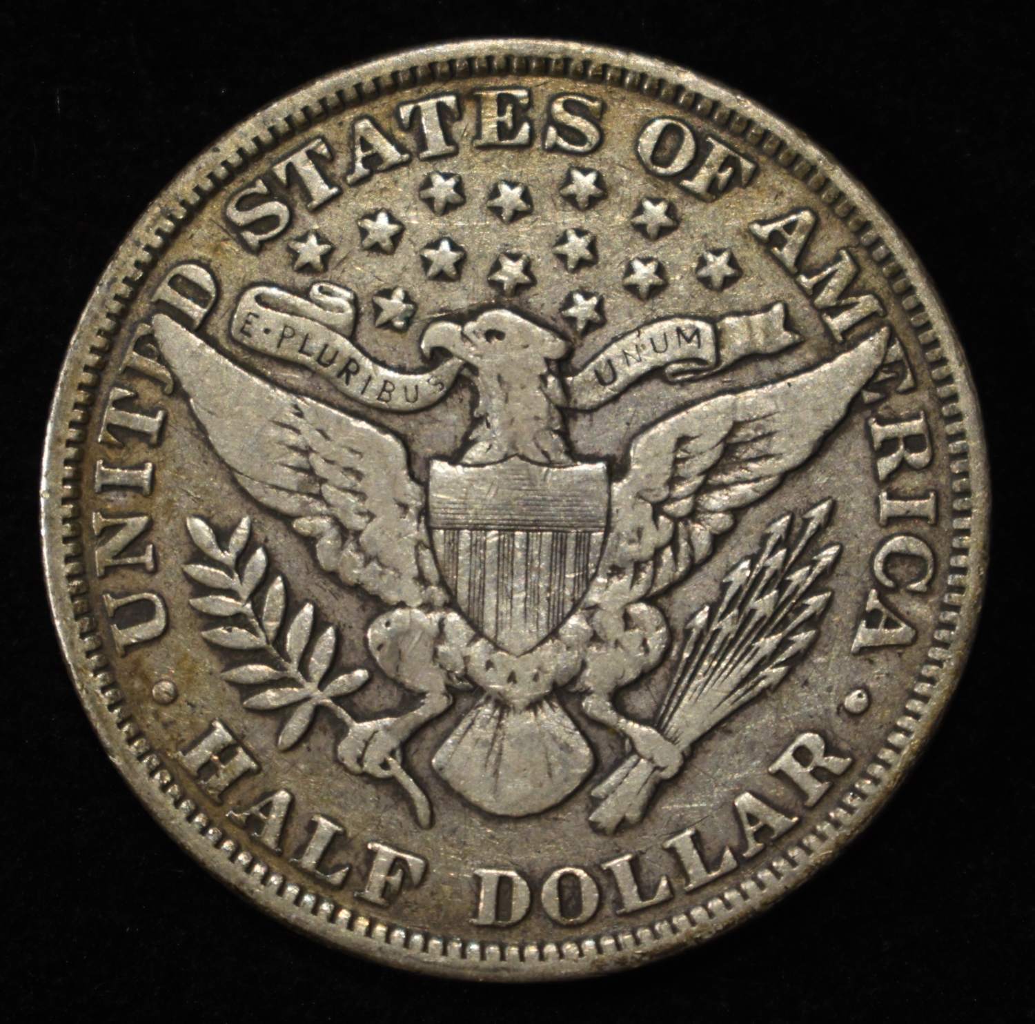 1899 BARBER HALF DOLLAR VF