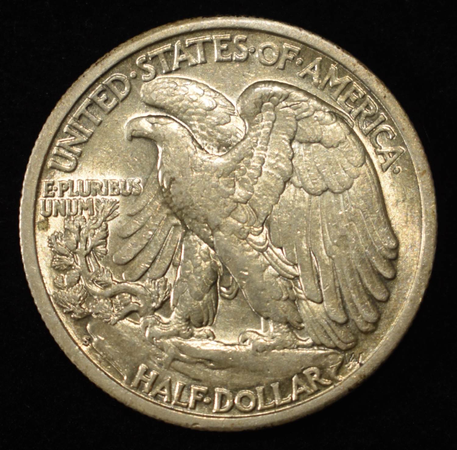 1939-S WALKING LIBERTY HALF DOLLAR AU/BU