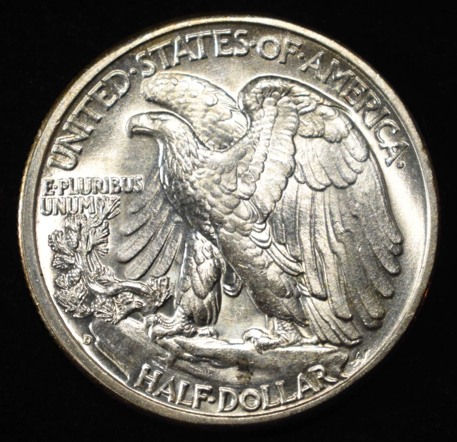 1941-D WALKING LIBERTY HALF DOLLAR CH BU