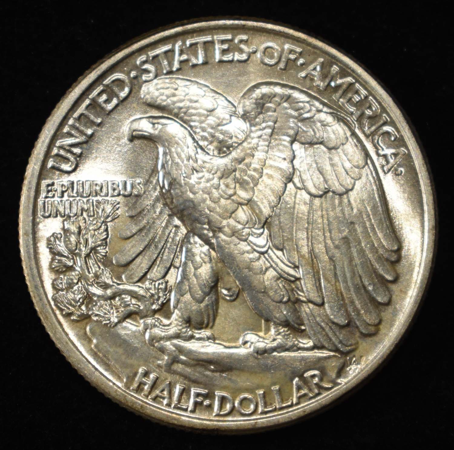 1942 WALKING LIBERTY HALF DOLLAR CH BU