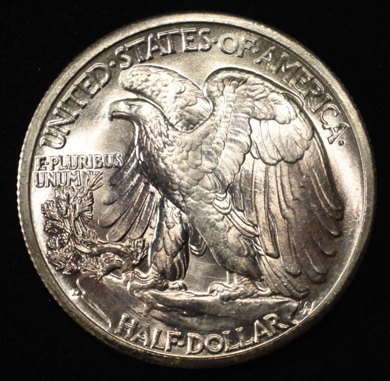 1944-D WALKING LIBERTY HALF DOLLAR CH BU