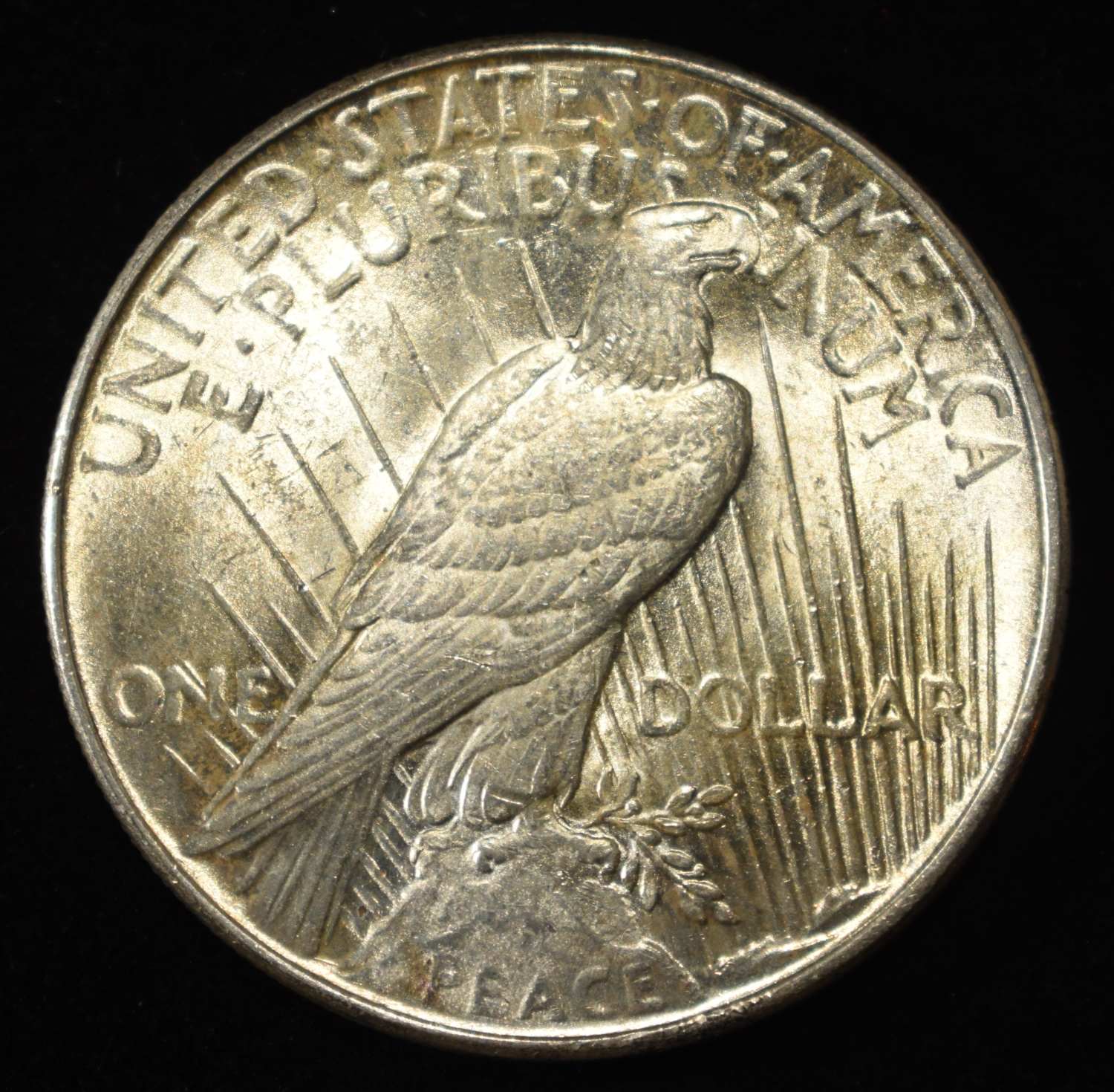 1922 PEACE DOLLAR BU