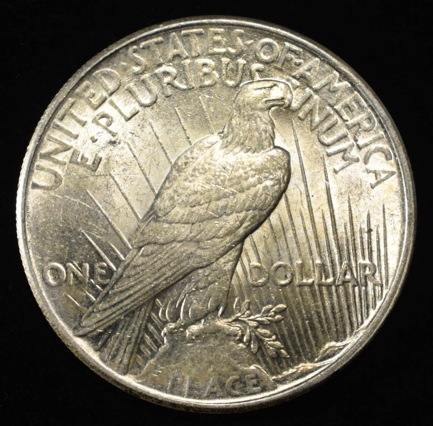 1924 PEACE DOLLAR BU
