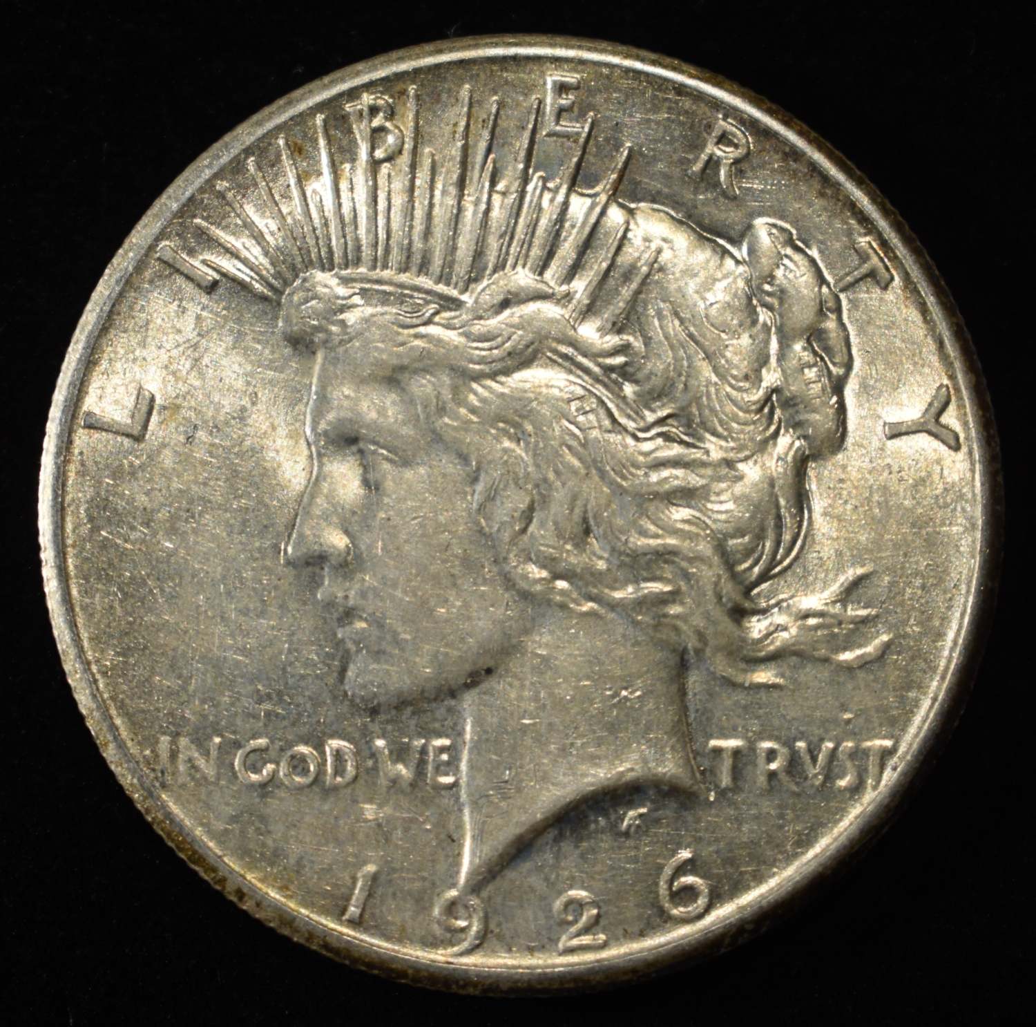 1926 PEACE DOLLAR AU