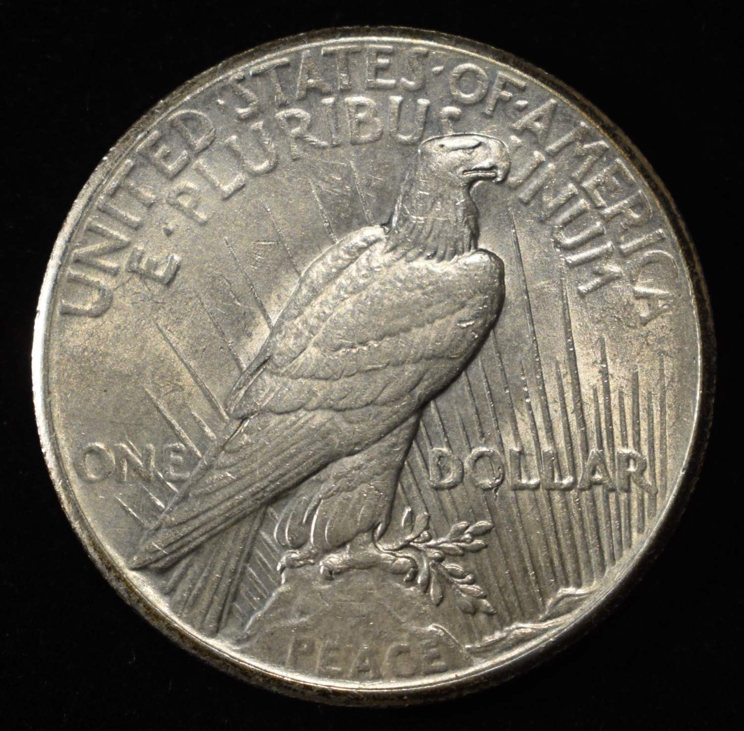 1927 PEACE DOLLAR CH AU