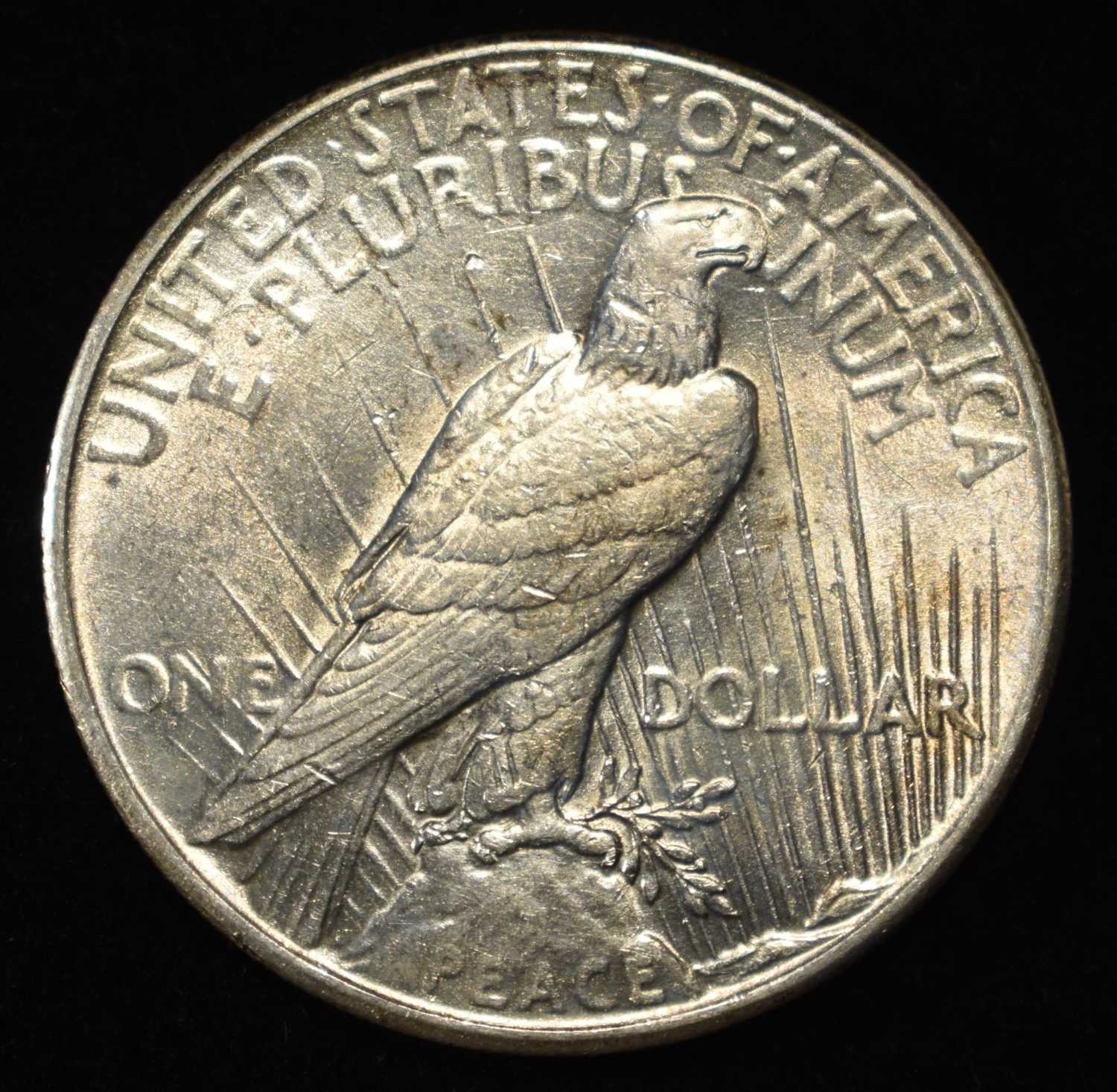 1935 PEACE DOLLAR AU/BU
