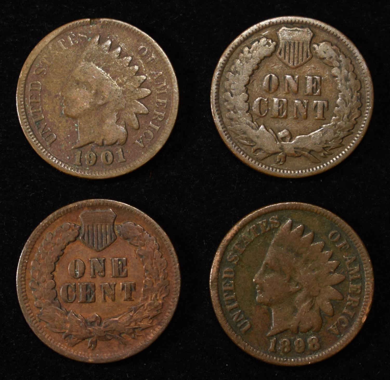 (50) INDIAN CENTS