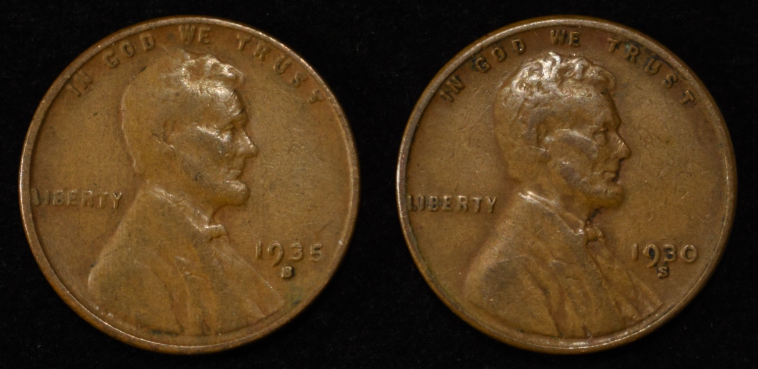 200 "S" MINT WHEAT CENTS