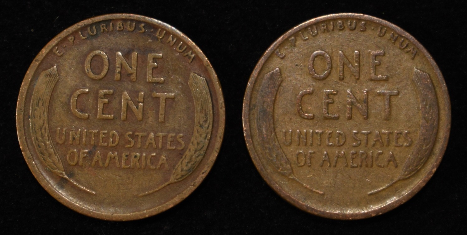 (109) WHEAT CENTS FROM THE TEENS