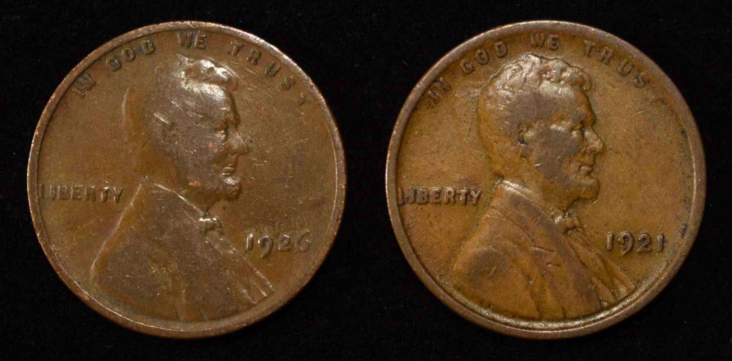 (99) WHEAT CENTS FROM THE 20'S