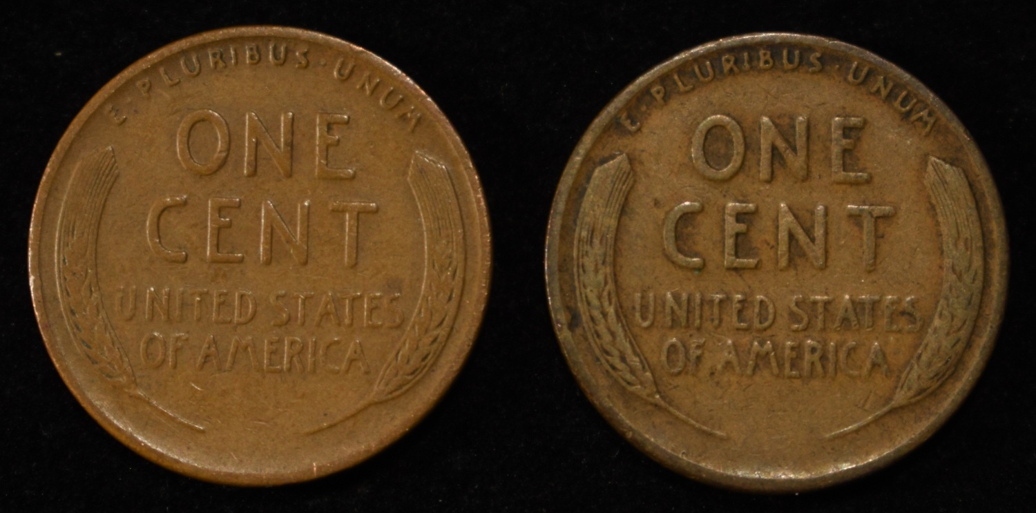 (250) WHEAT CENTS FROM THE 1930'S