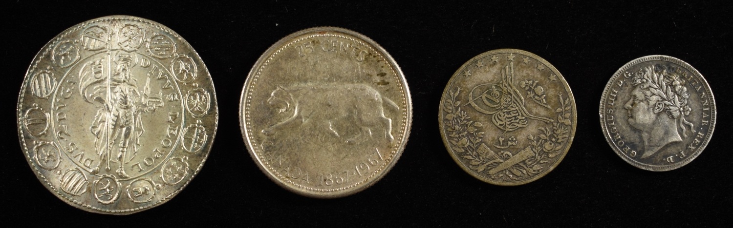 MIXED FOREIGN 50-92.5% SILVER COLLECTORS LOT