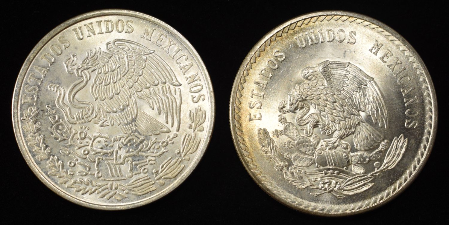 1948 90% CINCO PESOS, 1977 72% CIEN PESOS