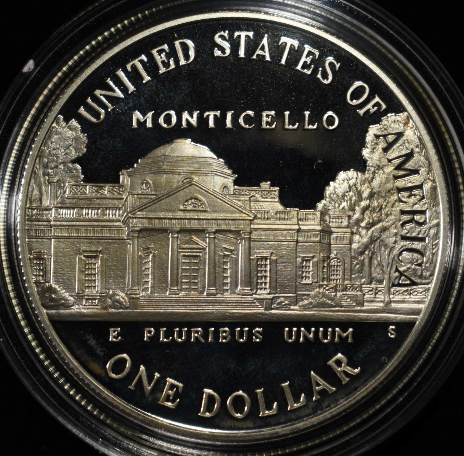 1993-S THOMAS JEFFERSON 250TH ANNIV COMMEMORATIVE