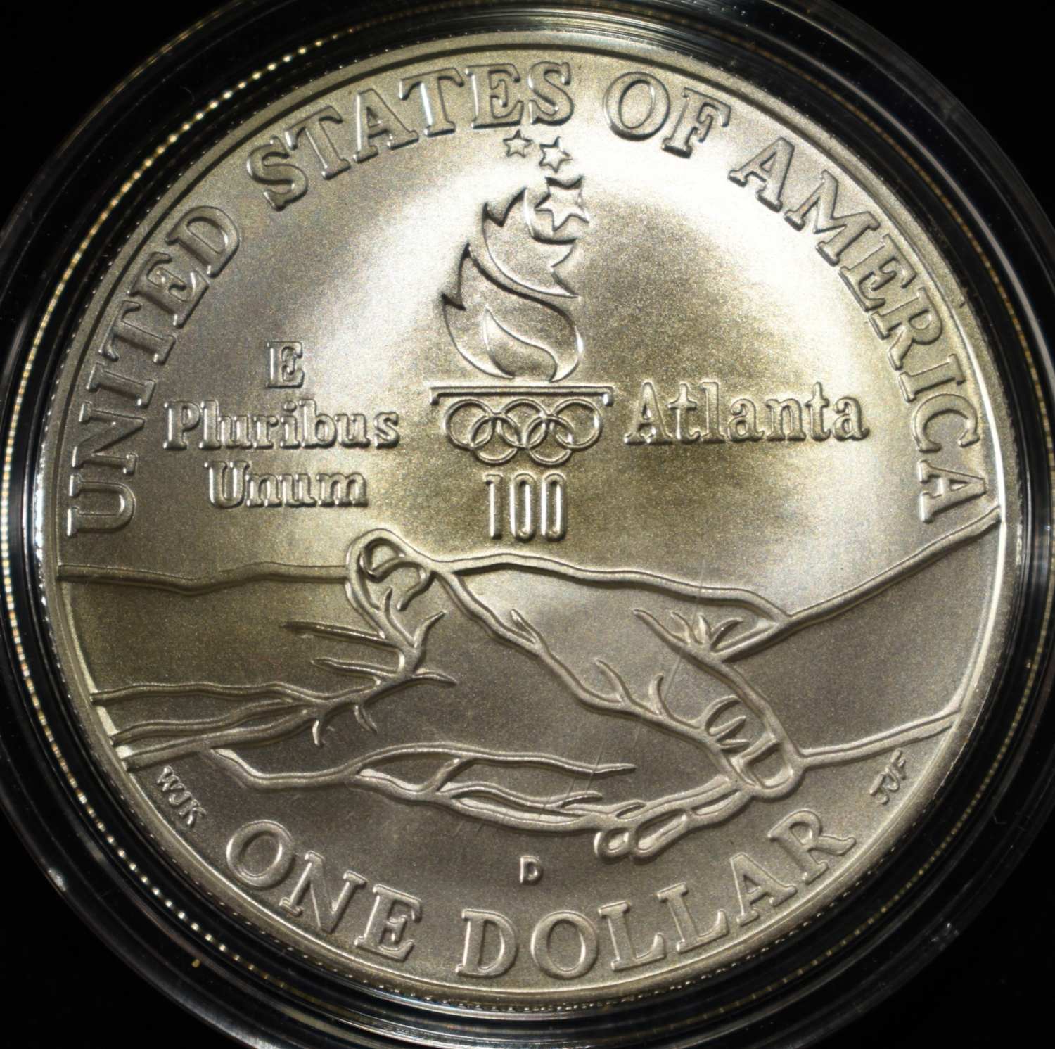 1995-D US ATLANTA CENTENNIAL OLYMPIC COIN COMMEM