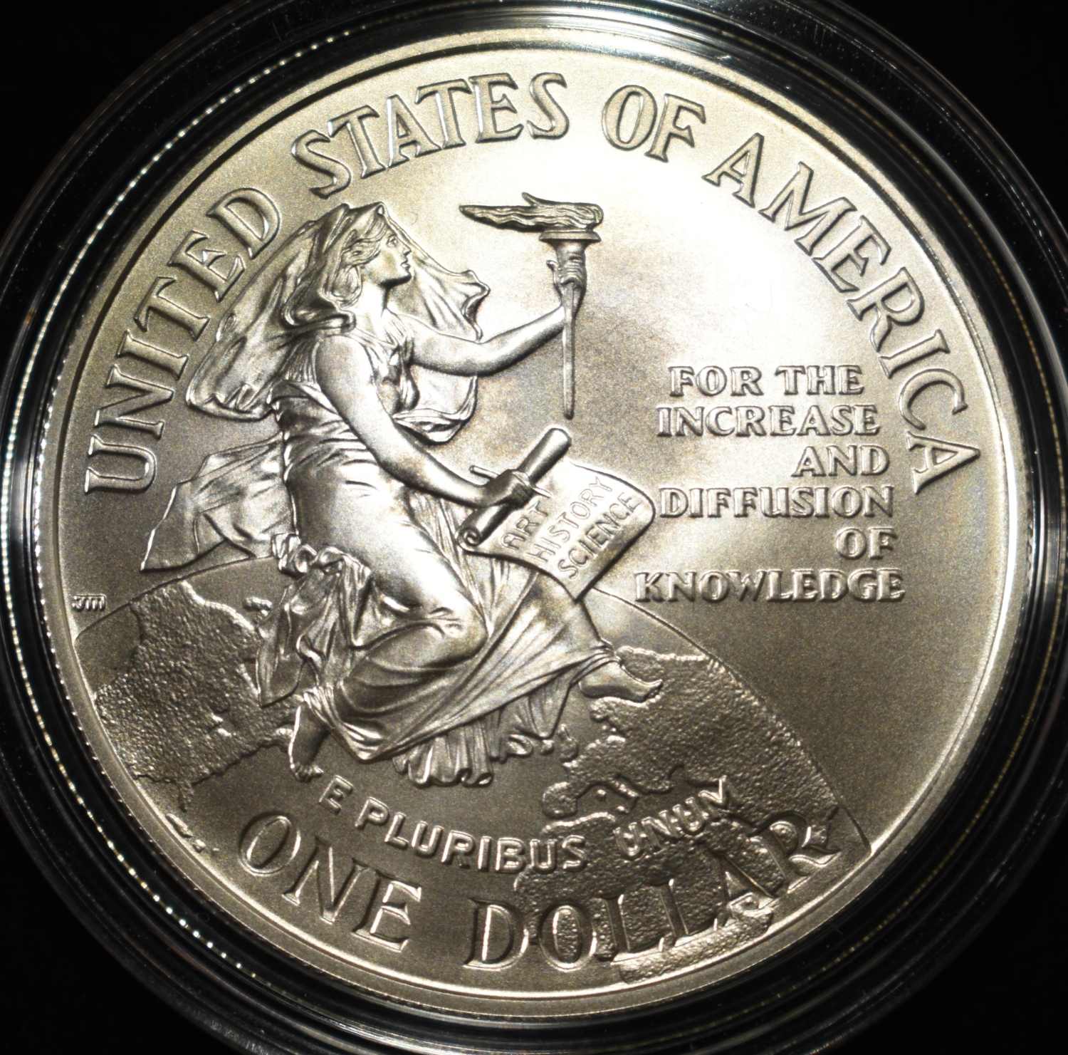 1846-1996-D SMITHSONIAN 150TH ANNIV COMMEMORATIVE
