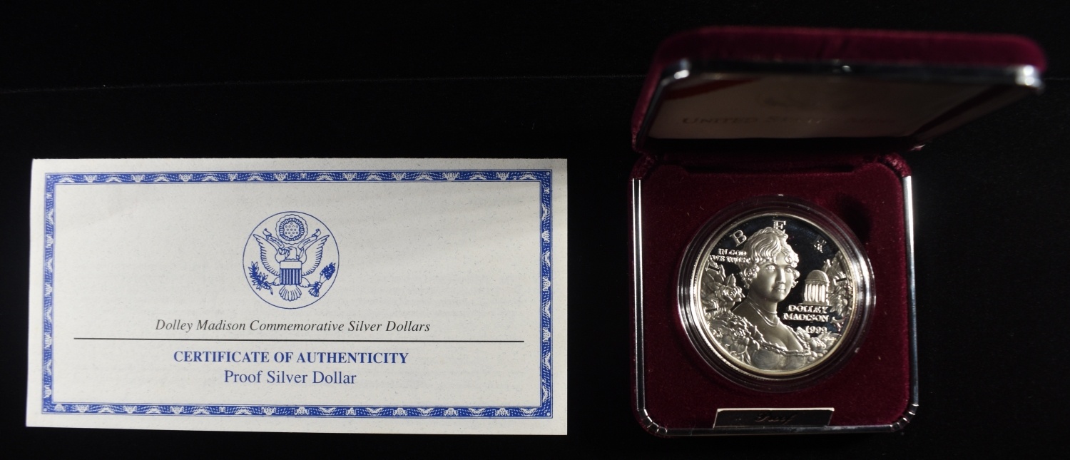 1999-P DOLLEY MADISON COMMEMORATIVE