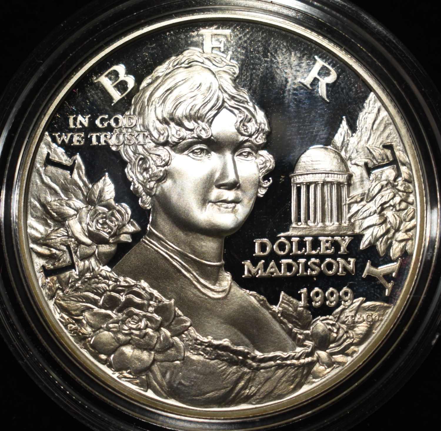 1999-P DOLLEY MADISON COMMEMORATIVE