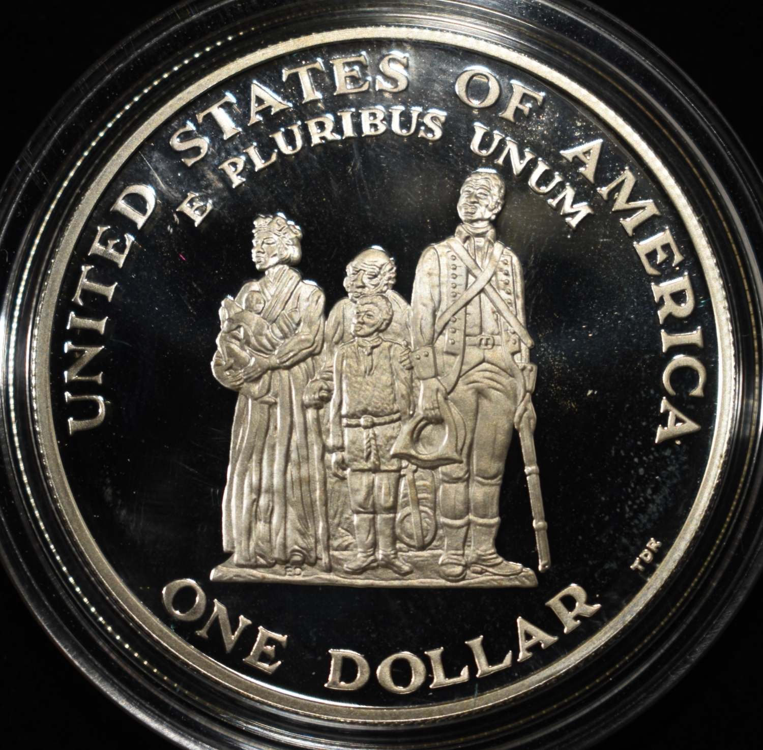 1998-S BLACK REV WAR PATRIOTS COMMEMORATIVE
