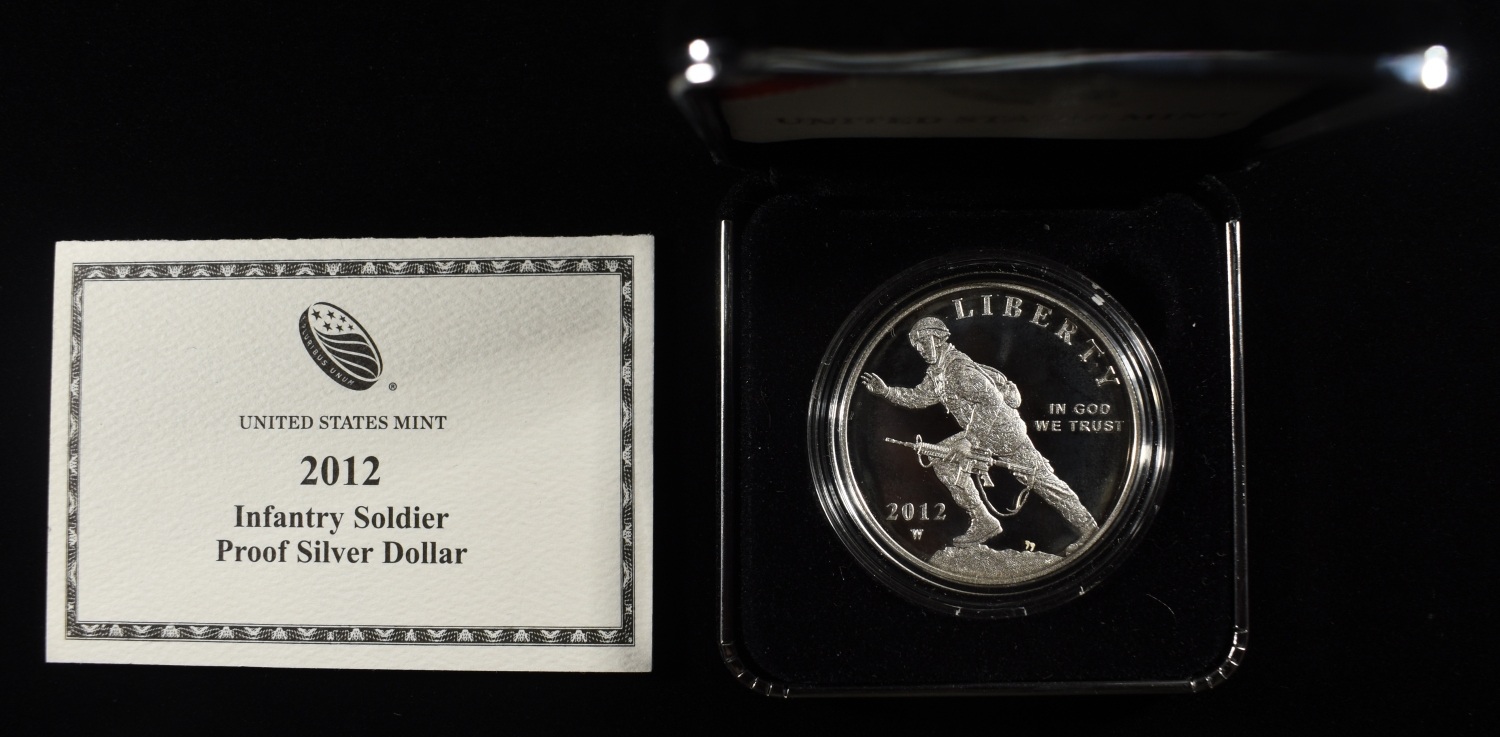 2012-W INFANTRY SOLDIER COMMEMORATIVE