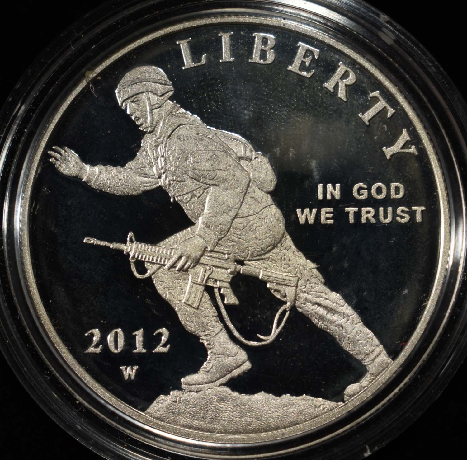 2012-W INFANTRY SOLDIER COMMEMORATIVE