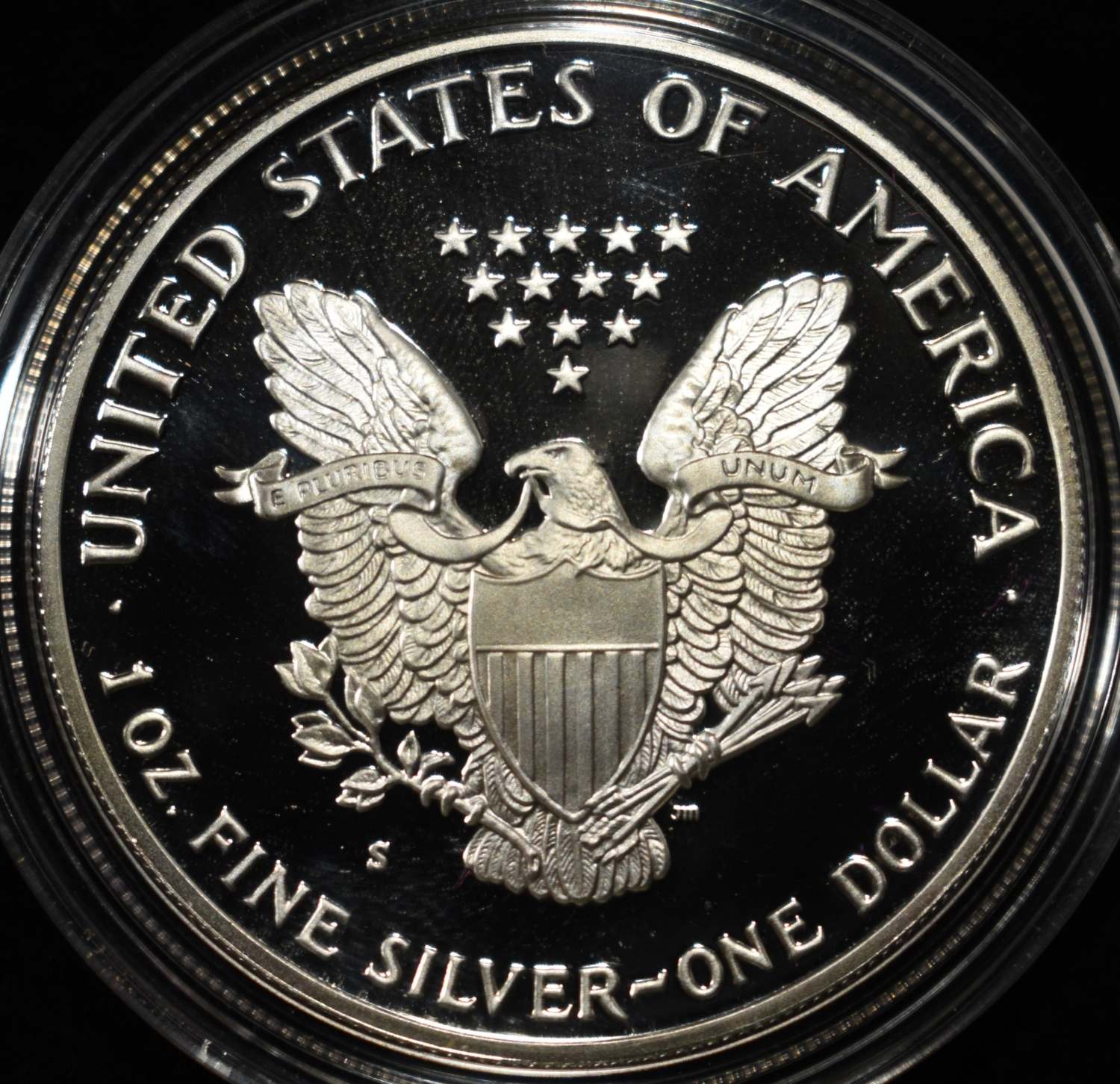 1992-S AMERICAN SILVER EAGLE PF